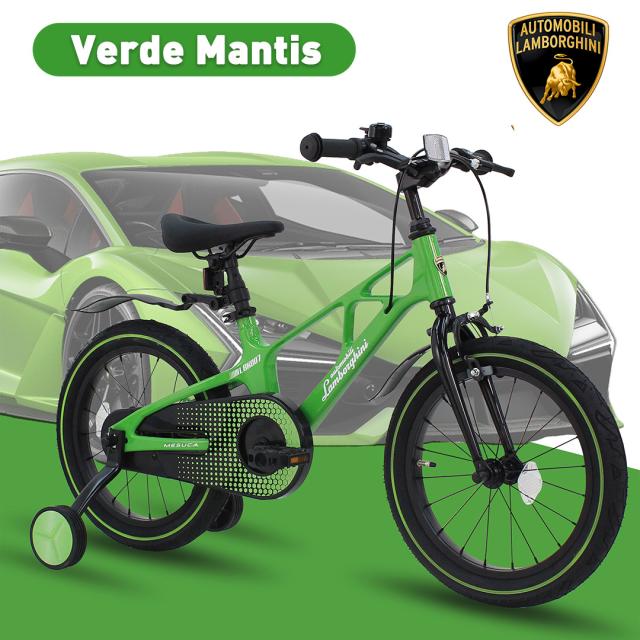 【新品未使用】ランボルギーニ 14インチ 子供用自転車 Green 全国送料無料】【日本先行発売】Lamborghini (ランボルギーニ